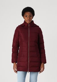 Tommy Hilfiger HERITAGE TYRA COAT  - Kaput ispunjen paperjem - deep rouge