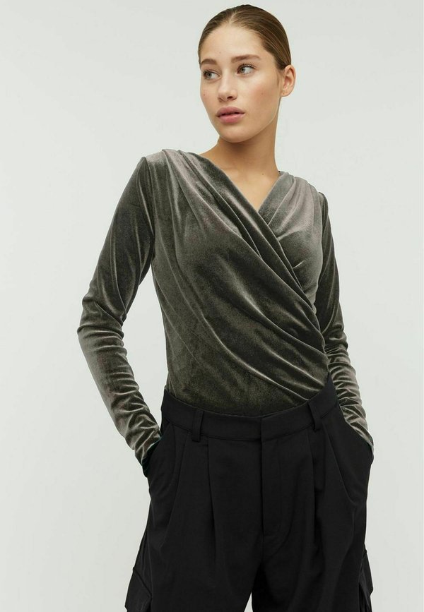 LIONE-M - Bluse - dark fallen rock