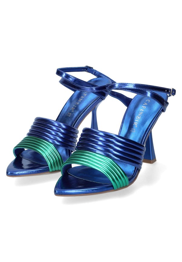 Riemensandalette - blau