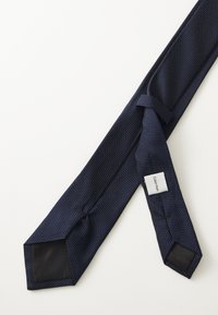 Calvin Klein TONAL STRUCTURE TIE - Kaklasaite - night sky