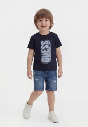 Guess TODDLER - Tričko s potlačou - smart blue