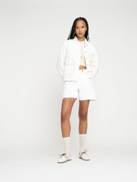 Timberland CLASSIC - Mocasini marinărești - white