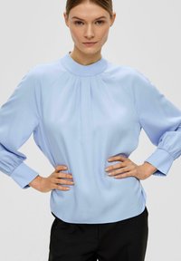 s.Oliver BLACK LABEL Blouse - hellblau