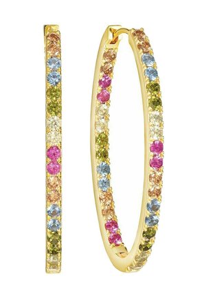 ELLISSE MEDIO - Øreringe - rainbow gold coloured