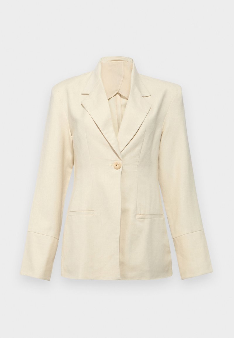 Faithfull the Brand Blazer zandkleur Faithfull the Brand Blazer zandkleur