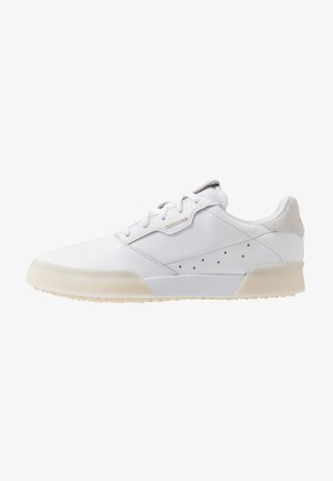 ADICROSS RETRO - Golf shoes - footwear white/gold metallic/crystal white