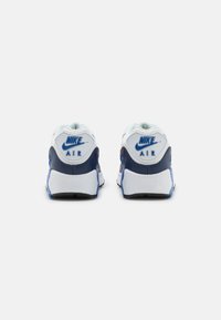 Nike Sportswear AIR MAX 90 UNISEX - Sapatilhas - summit white/safety orange/midnight navy/game royal