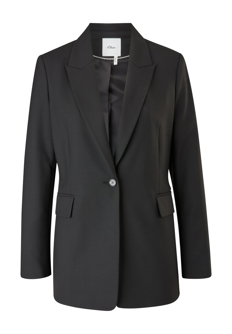 s.Oliver BLACK LABEL Blazer zwart s.Oliver BLACK LABEL Blazer zwart