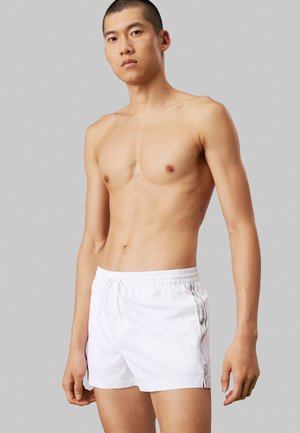 Calvin Klein Swimwear LOGO TAPE - Swimming shorts - brilliant white