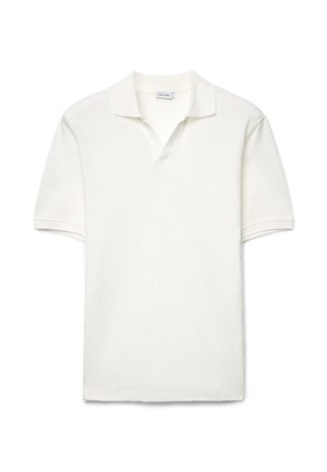 JAQUARD - Poloshirt - bianco lana