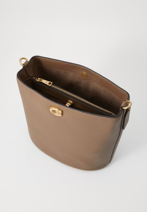 WILLOW BUCKET - Handbag - dark stone2