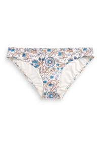 Next - HIGH LEG BIKINI BOTTOMS - Bikinialaosa - blue cream woodblock Pienoiskuva 1