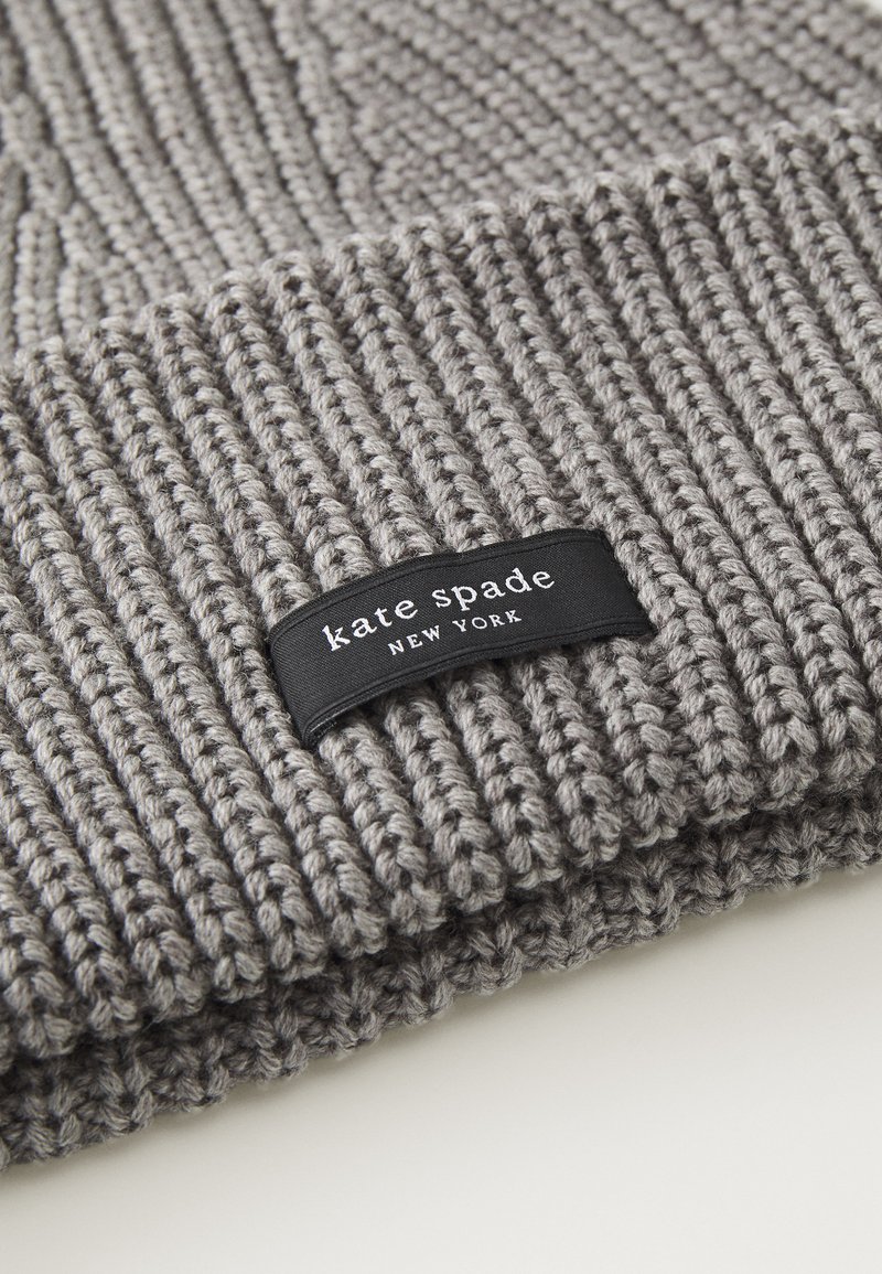 kate spade new york LABEL CUFF BEANIE - Beanie - heather  display picture 1
