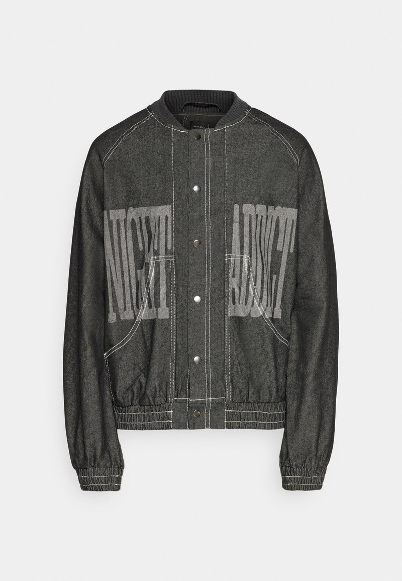 Night Addict Spijkerjas zwart