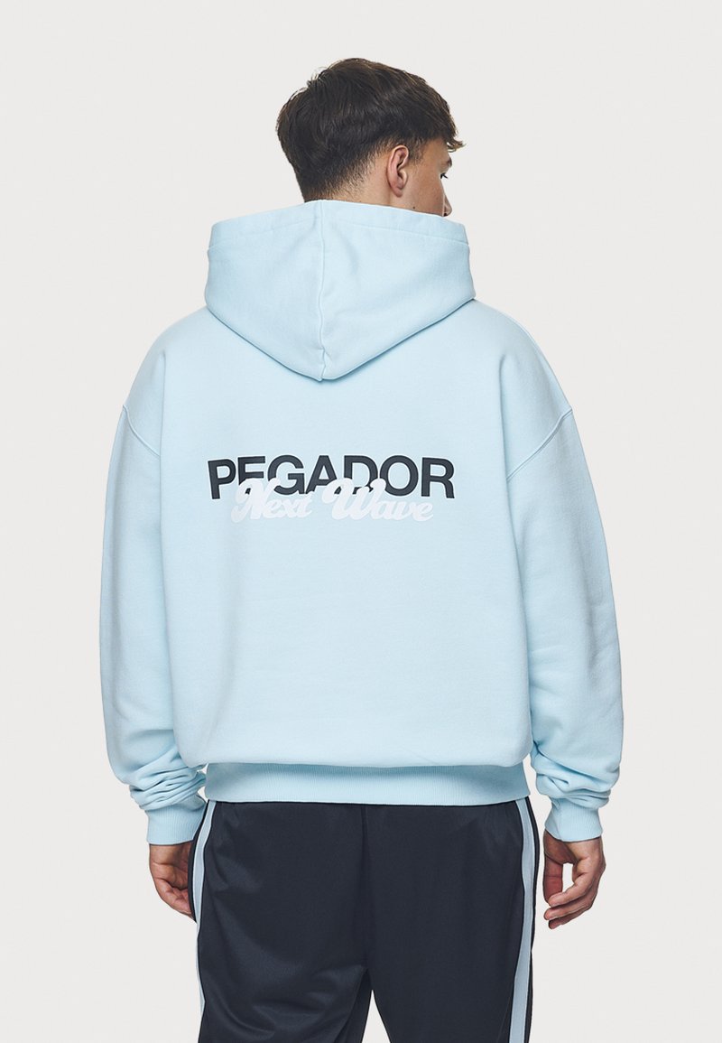 Pegador ALESO HOODIE - Mikina - washed baby blue