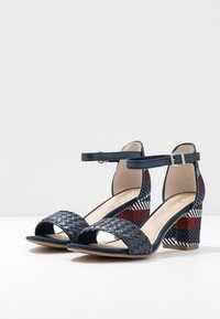 Marco Tozzi Riemensandalette - navy metallic