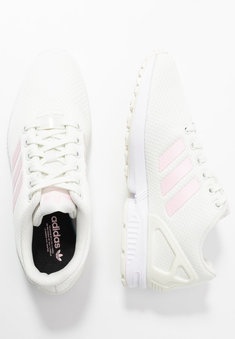 Adidas Originals Zx Flux Sneaker Low White Clear Pink Core Black Weiss Zalando De