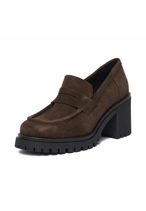 BADURA, BADURA LOAFERS WOMEN'S BROWN 5907964604150 - Plateaupumps - brown