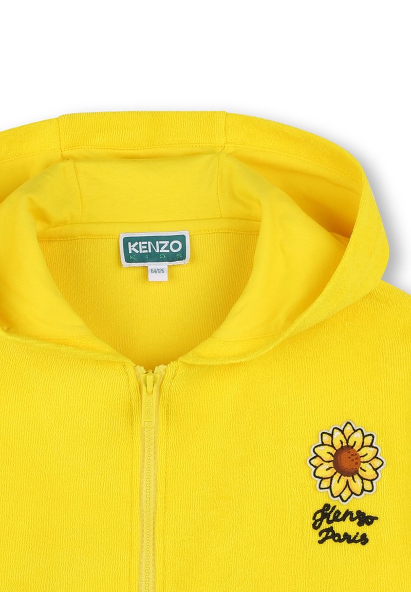 KENZO kids TERRY-TOWELLING Cardigan jaune taxi/yellow Zalando