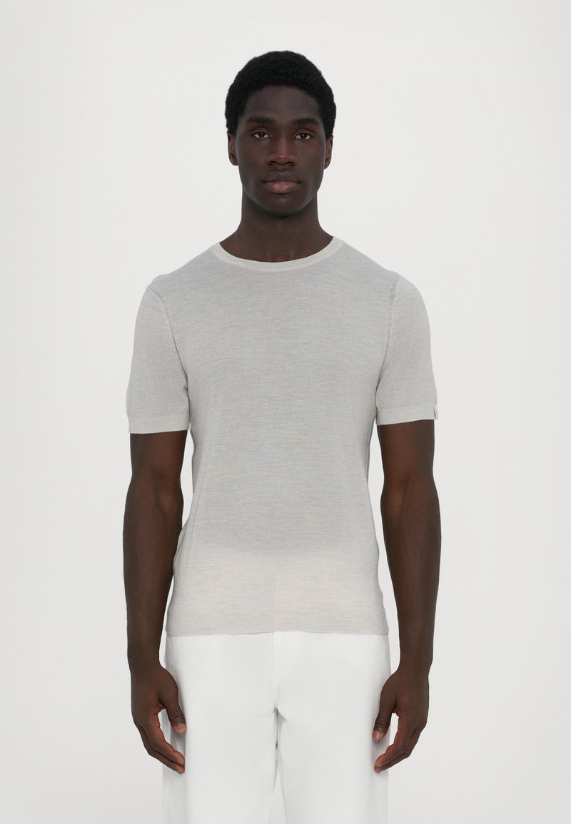 rag & bone AULTON TEE - T-shirts - ivory
