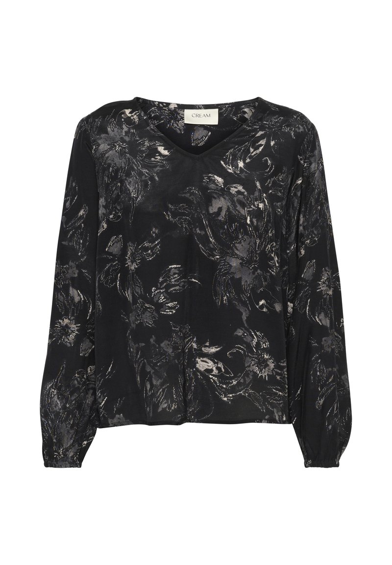 Cream Blouse zwart
