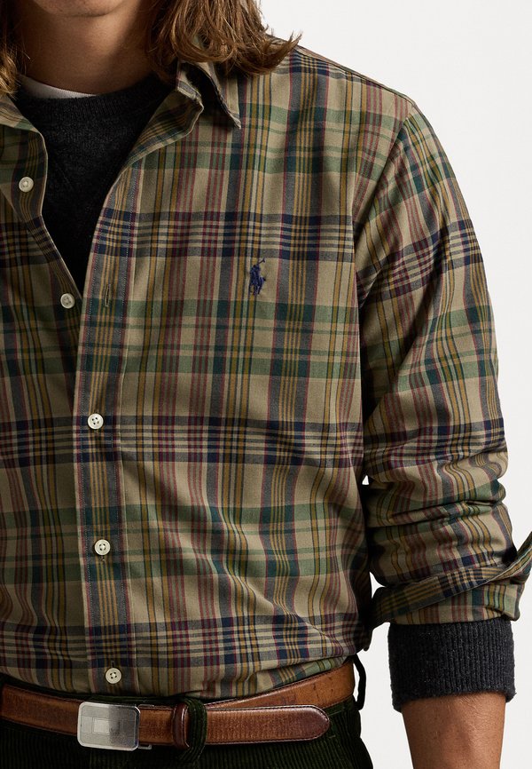 CUSTOM FIT PLAID PERFORMANCE SHIRT - Shirt3