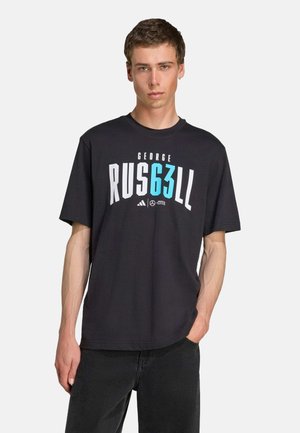 AMG PETRONAS NAS FORMULA ONE TEAM GEORGE RUSSELL TEE - Print T-shirt - black