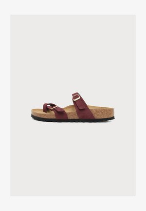 Birkenstock, MAYARI LENB ZINFANDEL, bordowy melanż