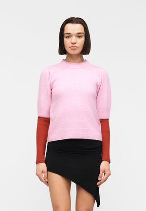 JDYSLIT LIFE - Basic póló - bonbon melange