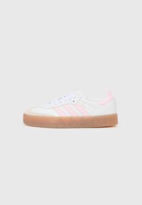 Unselected, white/clear pink/gold-coloured