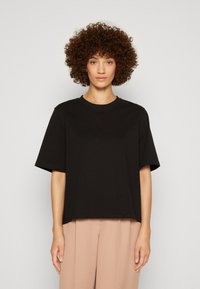 Lindex LOLA - Navadna majica - black