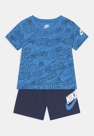 READ SET - Print T-shirt - midnight navy