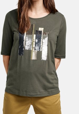 T-shirt print - olive