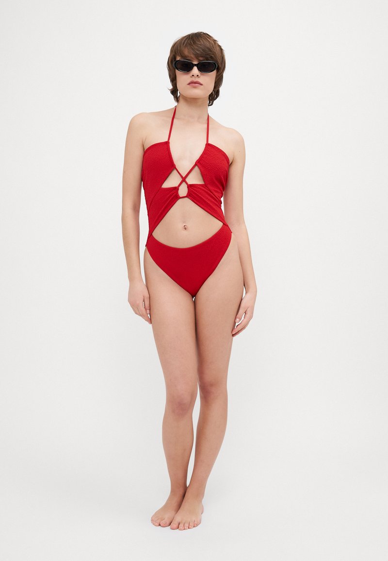 Haut De Maillot De Bain Rouge ERES Tcha Tcha - Taille 40 (tour De Poitrine 85) - Neuf Avec étiquette