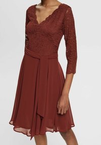 Esprit Collection Freizeitkleid - bordeaux