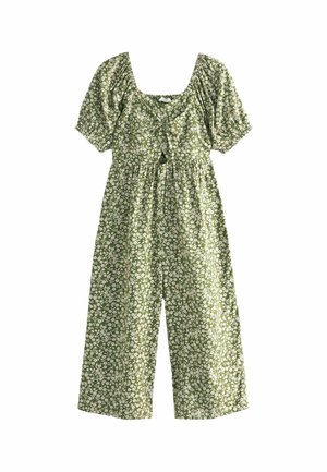 PRINTED - Overall / Jumpsuit - olive green