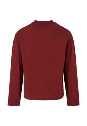 PROHIBITED Pikkade varrukatega topp - bordeaux