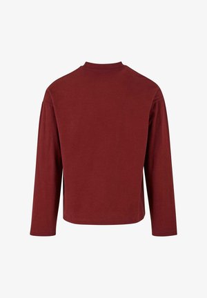 PROHIBITED Pikkade varrukatega topp - bordeaux