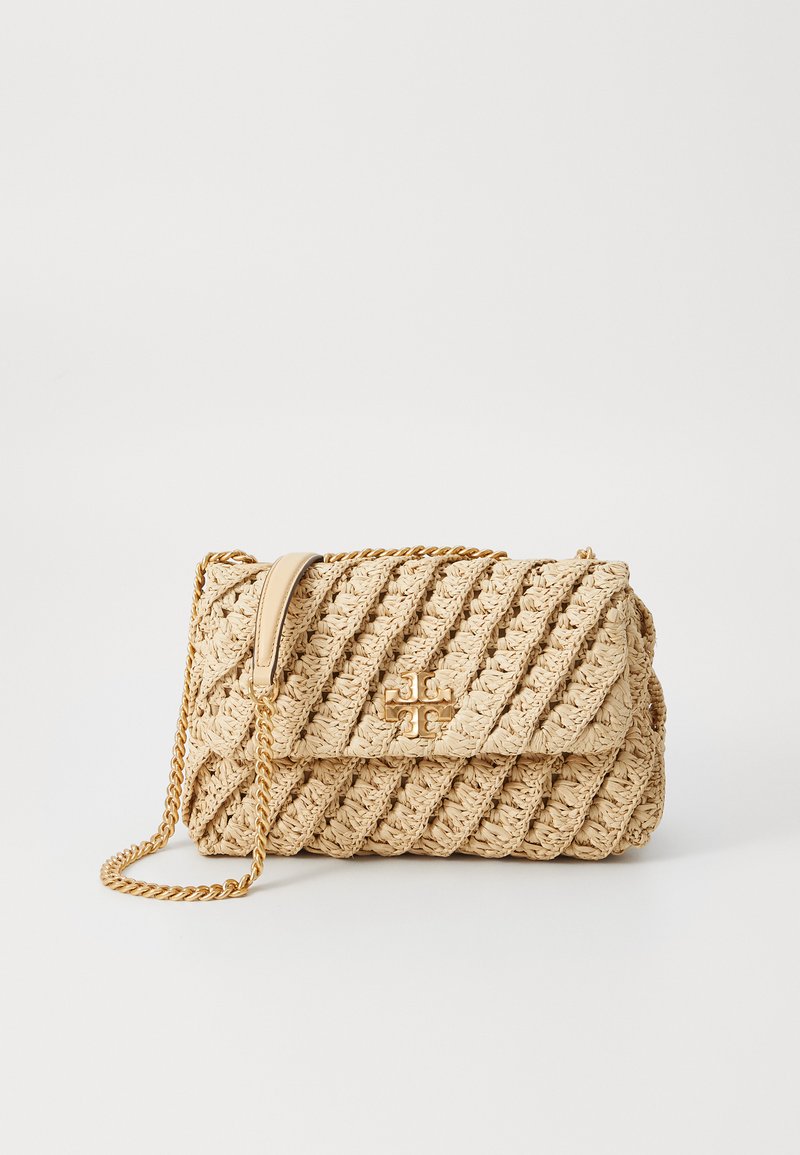 Tory Burch - KIRA SMALL CONVERTIBLE SHOULDER BAG - Cross body bag - natural, Enlarge