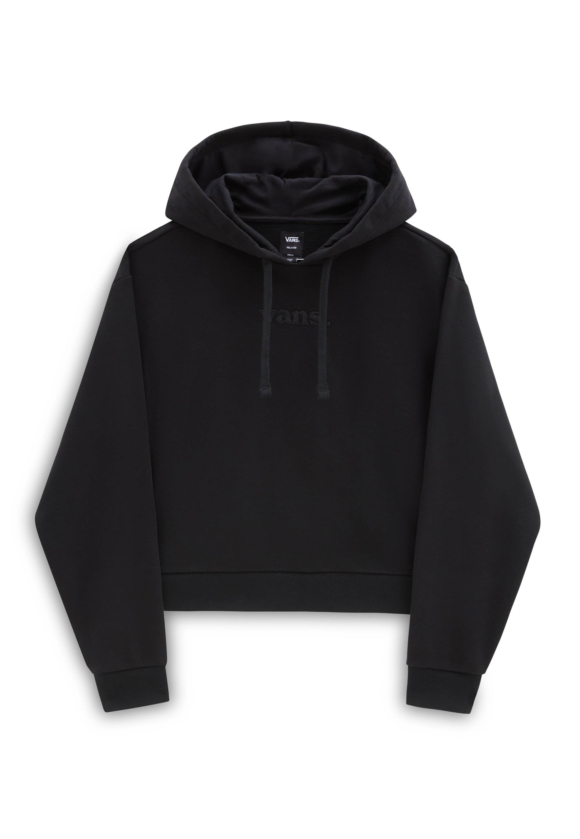Vans ESSENTIAL RELAXED FIT HOODIE Felpa con cappuccio black