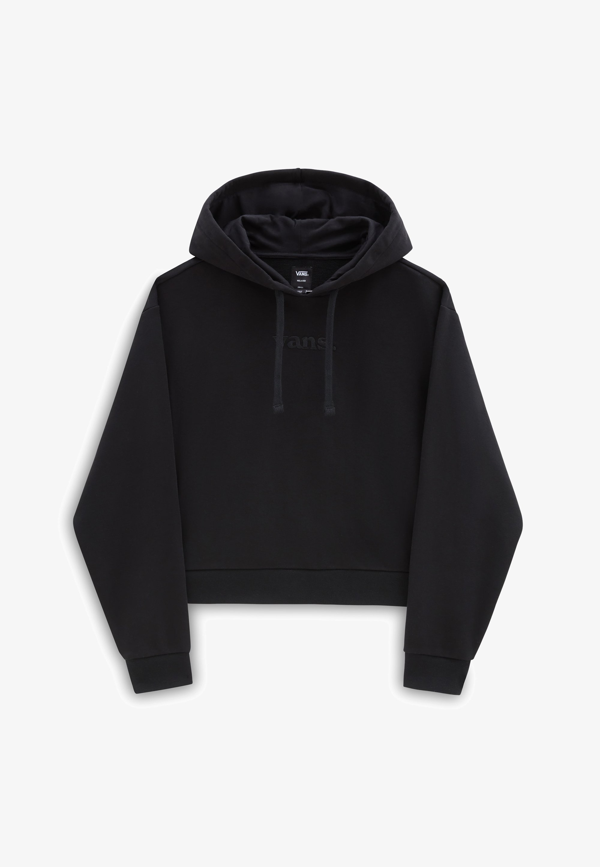 Vans ESSENTIAL RELAXED FIT HOODIE Felpa con cappuccio black