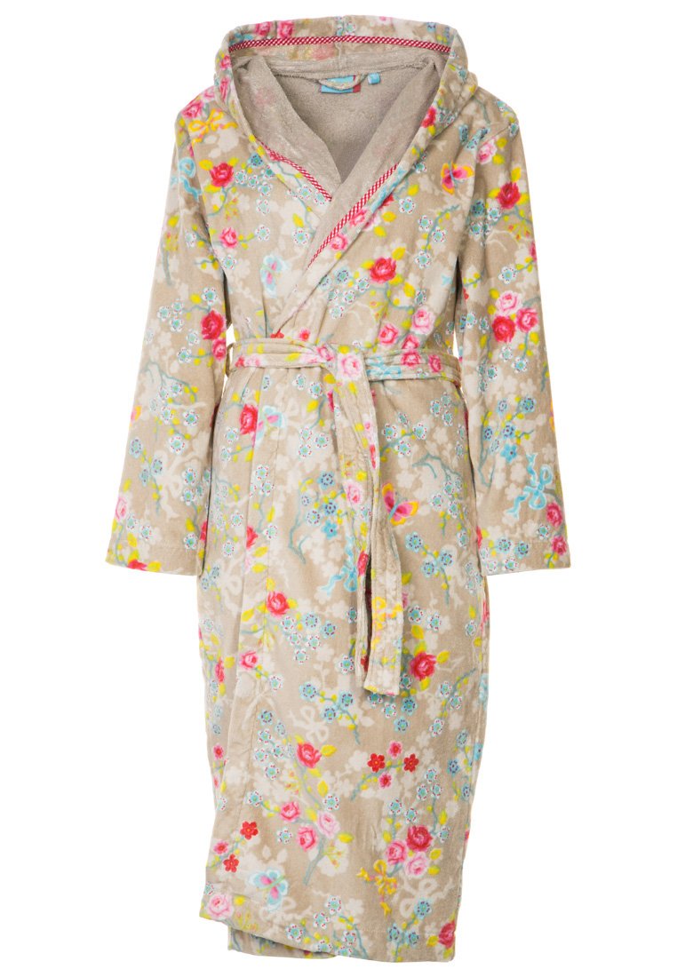 Pip Studio CHINESE BLOSSOM - Dressing gown - beige/khaki - Zalando