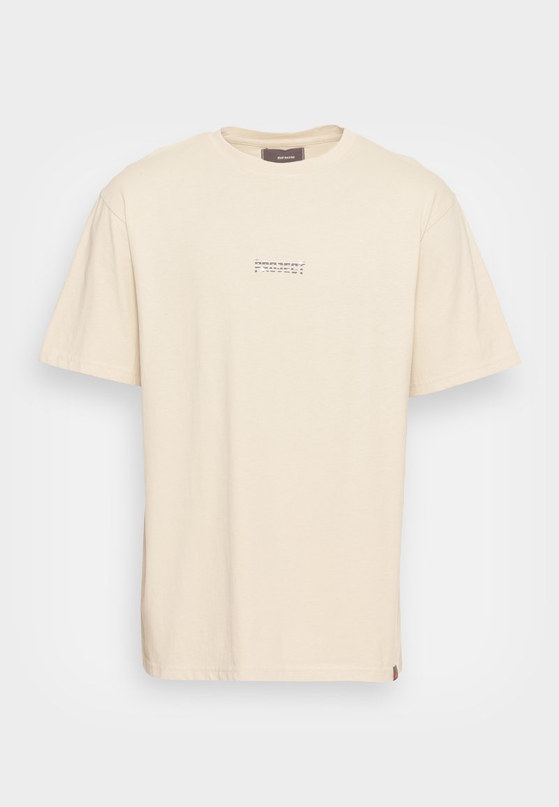 Herren T-Shirts basic | Denim Project BUDDHA BOXY TEE T-Shirt print moonstruck/grau - XR03193 Herren T-Shirts basic | Denim Project BUDDHA BOXY TEE T-Shirt print moonstruck/grau - XR03193