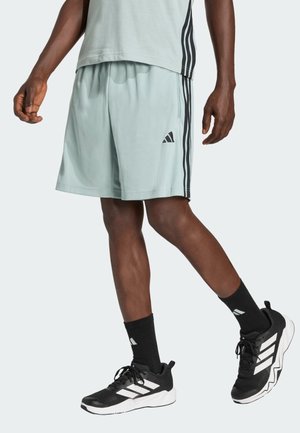 adidas Performance, WORKOUT ESSENTIALS SHORTS - Pantaloncini sportivi - light green