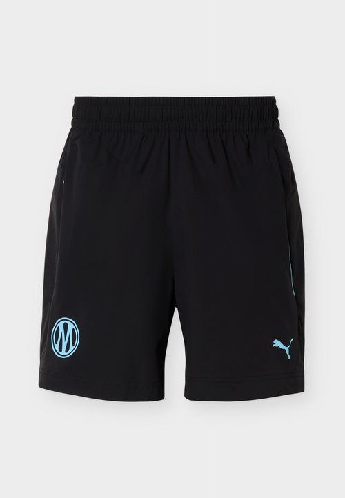 PUMA OLYMPIQUE MARSEILLE PUMATECH RELAXED SHORTS - Club wear - black/vibrant blue — photo 5