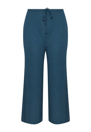 Yours Clothing, WIDE, granatowy