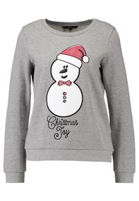 Vero Moda Sweater - mottled light grey