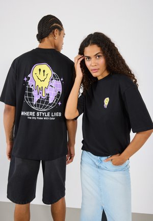 UNISEX - T-shirts print - true black