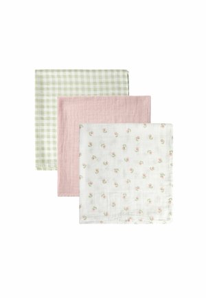 3-PACK - Muslin blanket - pink