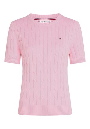 Tommy Hilfiger, CABLE  - T-shirt basic - classic pink